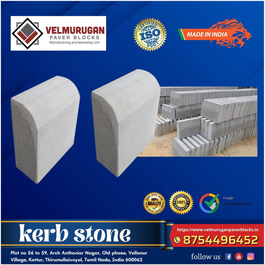 Rubber Mould Flush Kerb Stone | Flush Kerb Stone Chennai - Go-Listing