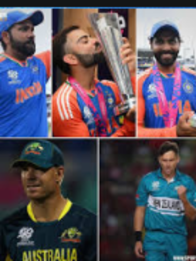 List of International cricketers who retired after t20 worldcup in 2024